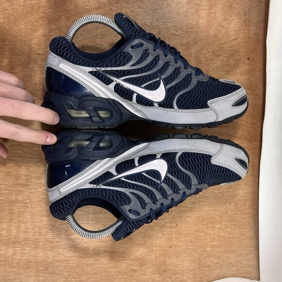 Nike Air Max Torch 4 Running Mens 7 Shoes Obsidian Blue Wolf Grey 343846-411 main image 5